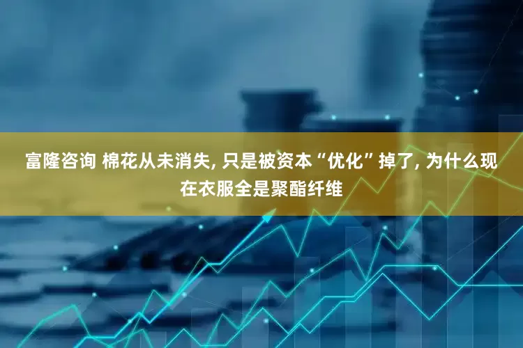 富隆咨询 棉花从未消失, 只是被资本“优化”掉了, 为什么现在衣服全是聚酯纤维