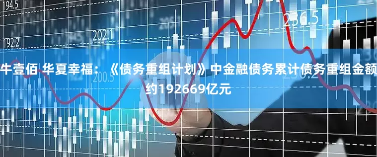 牛壹佰 华夏幸福：《债务重组计划》中金融债务累计债务重组金额约192669亿元